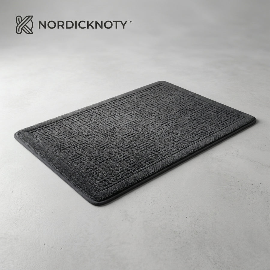 Nordicknoty™ Slate Grid Bathroom Anti-Slip Mat