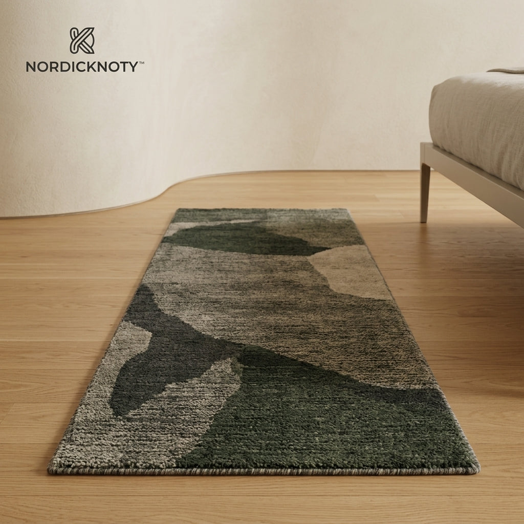 Nordicknoty™ Abstract Bedside Rug